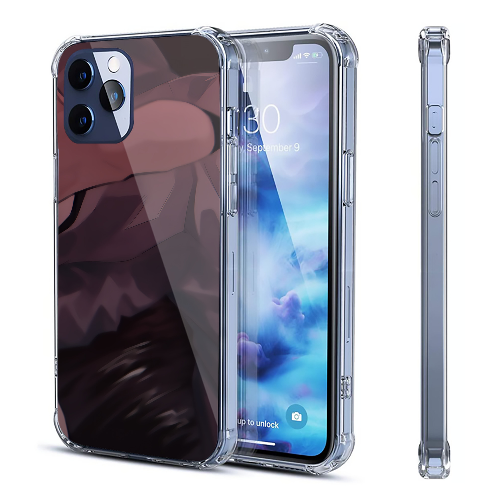 （画像用） SPY×FAMILY间谍家家酒 【iPhone 12シリーズ対応】透明スマホケース（クリアソフトケース）